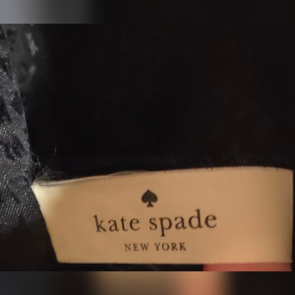 Kate Spade - Large New York Maple Court Maxime Scallop Black Tote 19x11x6 - Picture 12 of 16